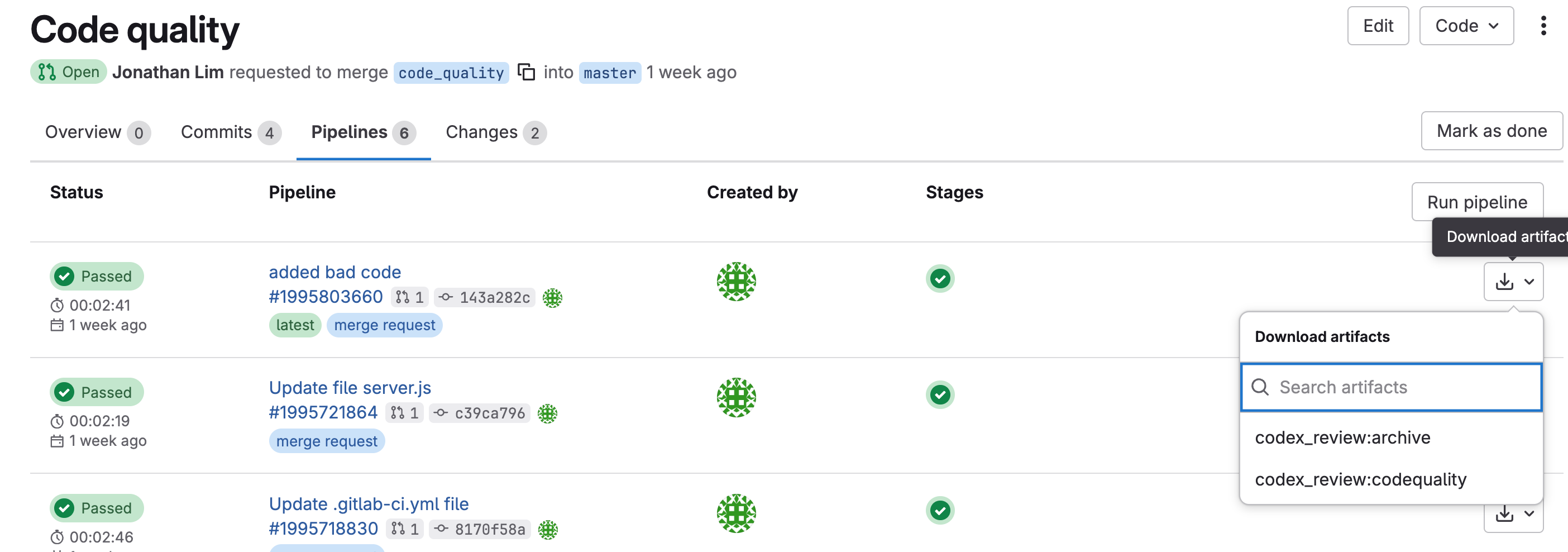 GitLab Pipelines